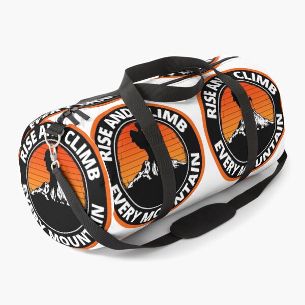 Item preview, Rise And Climb Every Mountain Round Climbing designed and sold by RGRamsey.