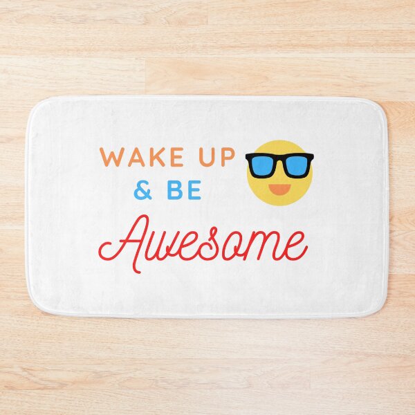 Item preview, Wake Up and Be Awesome designed and sold by Dreaming-Cocoon.