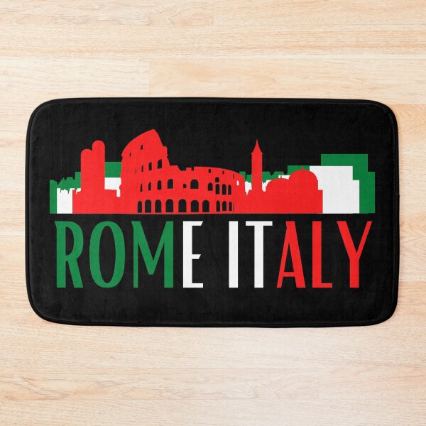 Item preview, Rome Italy, skyline of iconic landmarks of Rome designed and sold by Designbyfia.