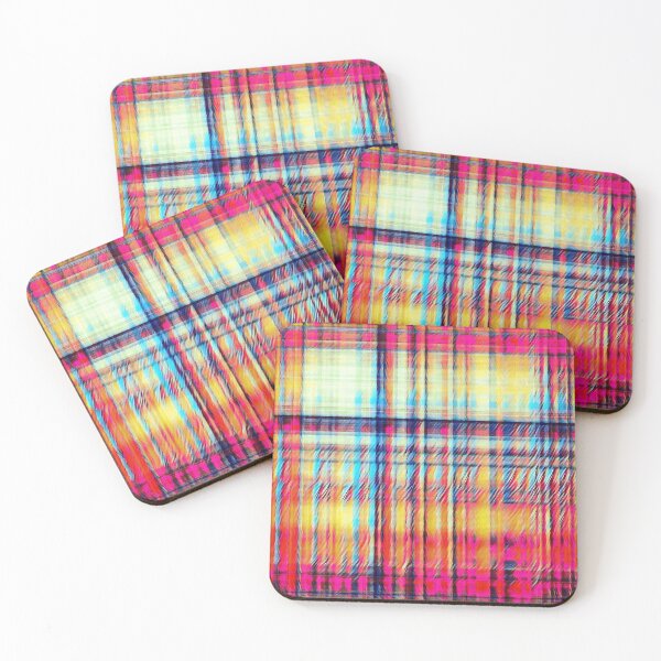Item preview, Colorful Strips -Plaid Effect designed and sold by mindmaster007.