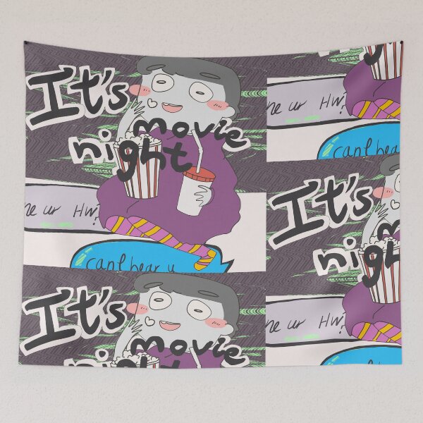 Item preview, Movie night  designed and sold by mioom.