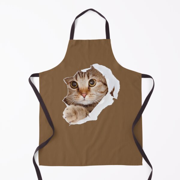 Item preview, Cat Peaking, Animaldecor designed and sold by DiensDesign.