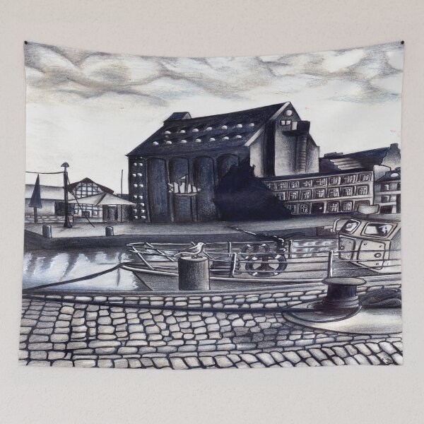 Item preview, Stralsund Harbour designed and sold by SuiLovett.
