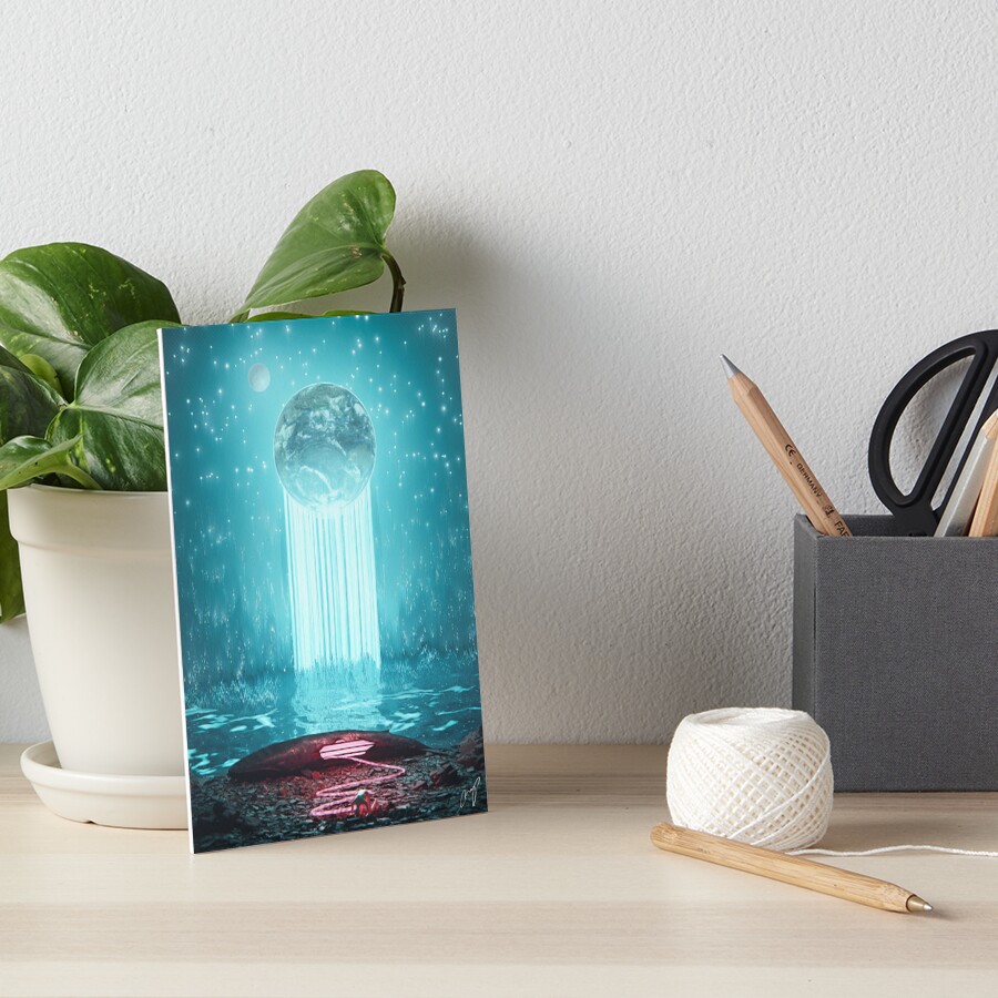 Item preview, Art Board Print designed and sold by noperception.