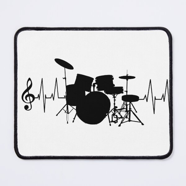 Item preview, Drums and Heartbeat Line designed and sold by Primroaddesigns.