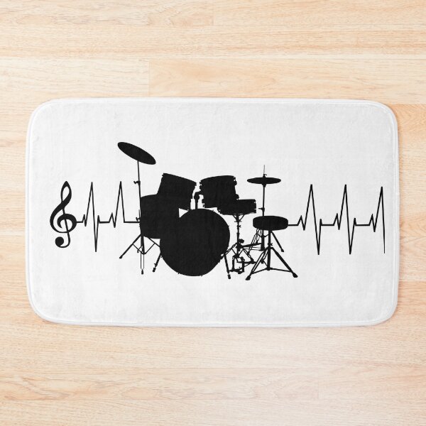 Item preview, Drums and Heartbeat Line designed and sold by Primroaddesigns.