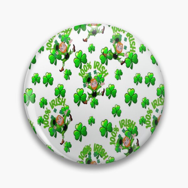 Item preview, 100 Percent Irish, Let The Shenanigans Begin, Lucky Shamrock Irish Culture , Shenanigans Squad  designed and sold by Adri Barnard.