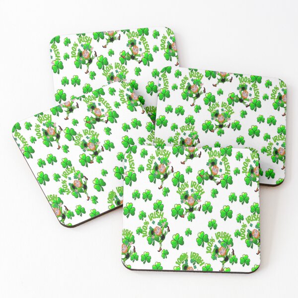 Item preview, 100 Percent Irish, Let The Shenanigans Begin, Lucky Shamrock Irish Culture , Shenanigans Squad  designed and sold by Adri Barnard.