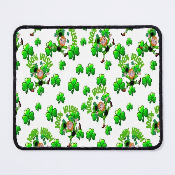 Item preview, 100 Percent Irish, Let The Shenanigans Begin, Lucky Shamrock Irish Culture , Shenanigans Squad designed and sold by Adri Barnard.