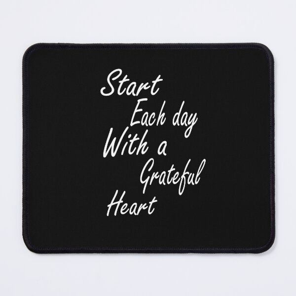 Item preview, Start Each Day With A Grateful Heart ;Cute Family Gift idea for Mom, Dad & Sibilings. designed and sold by AMERZAGUE DESIGN.