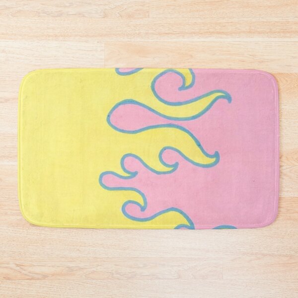Item preview, Pink & Yellow Flames  designed and sold by fudgecream.