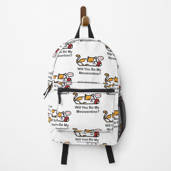 Item preview, Will You Be My Meowentine Funny Cat Lovers Valentine's Day Art designed and sold by pedrored369.