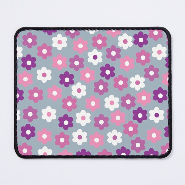 Item preview, Purple/Pink/White Flowers Pattern designed and sold by geraldineMS.