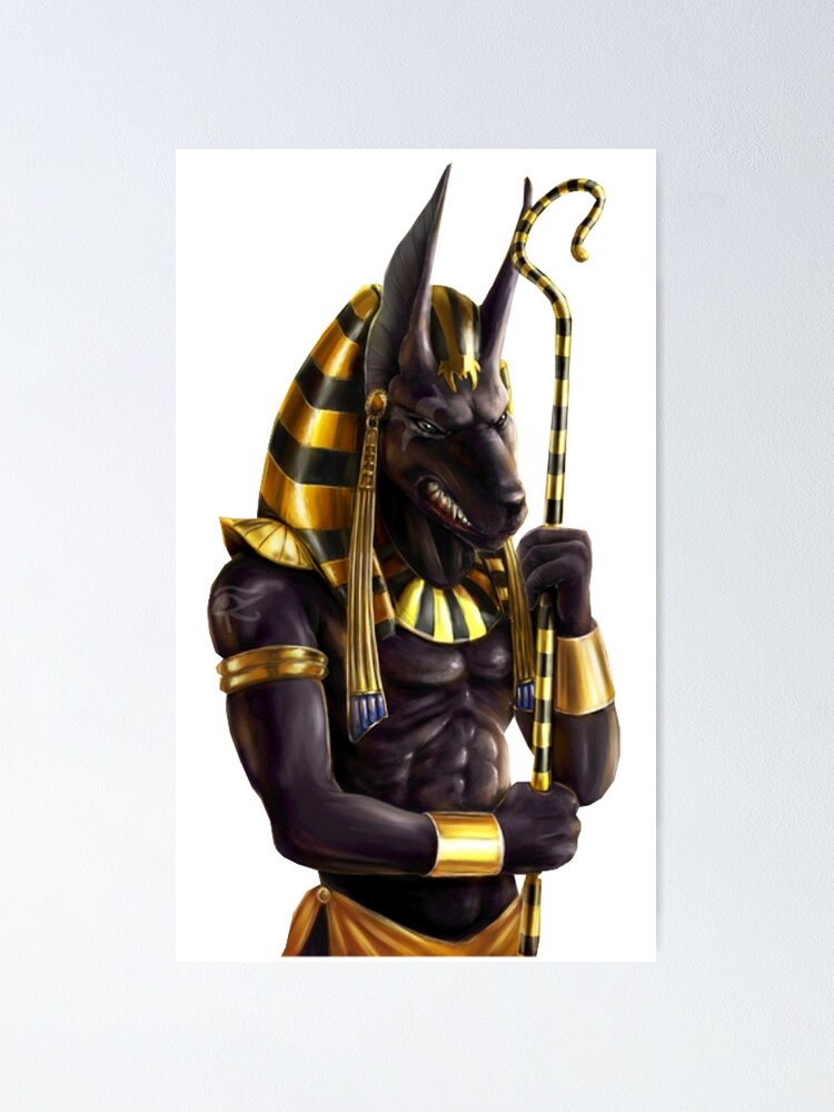 Días laborables Aterrador loto Anubis, for games lovers , the symbol of pharaonic Egyptian religion  Deity1" Poster for Sale by AnadAA | Redbubble