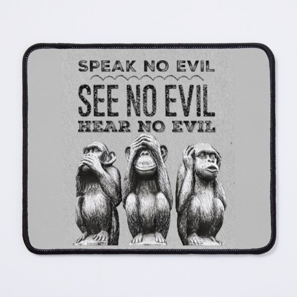 Item preview, The three wise monkeys - Speak no evil,see no evil,hear no evil designed and sold by FeeLnLivE.