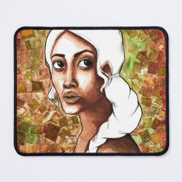 Item preview, Female in gold and green designed and sold by Egle Kristensen.