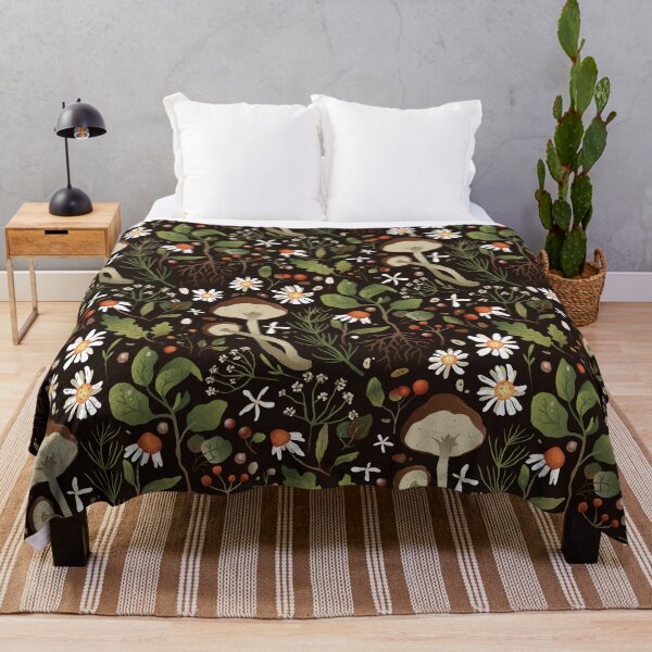 Item preview, Flowers Garden Mushroom Pattern Plants Lovers Tropical Floral Farmer Chef Kitchen Vegan Restaurants Stuff Clothes Aprons Sock designed and sold by NOorYES.