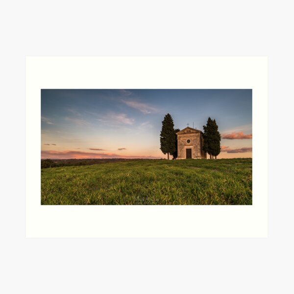 Cappella della Madonna di Vitaleta Art Print