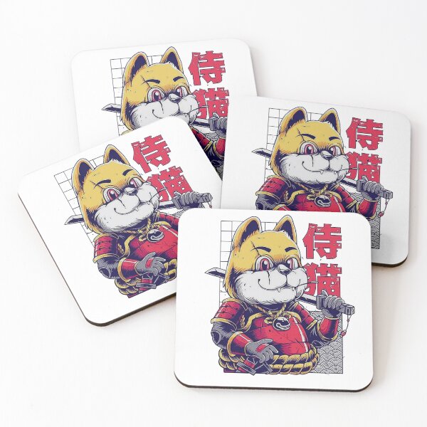 Item preview, Samurai cats warrior designed and sold by AudyStudio.