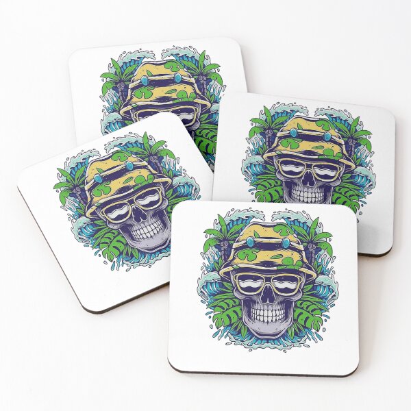 Item preview, Dark beach Skull designed and sold by AudyStudio.