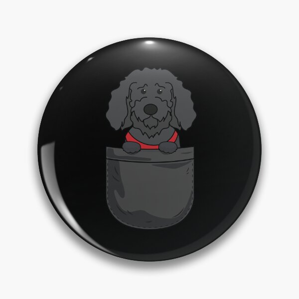Item preview, Barbet In Pocket Dog Cute designed and sold by rafaeltto.