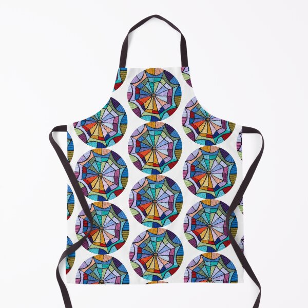 Item preview, MULTICOLORED EMBROIDERED WHEEL PATTERN designed and sold by Curraleigh Crafts.