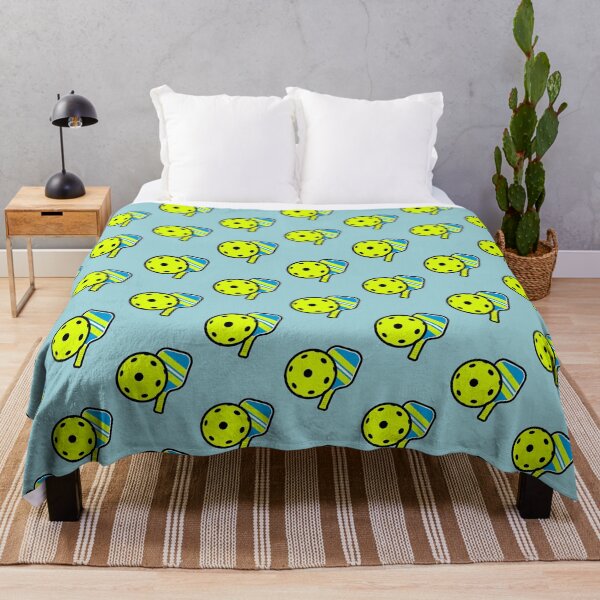 Item preview, Pickleball players lovers funny sport blue green designed and sold by AlinaOz.