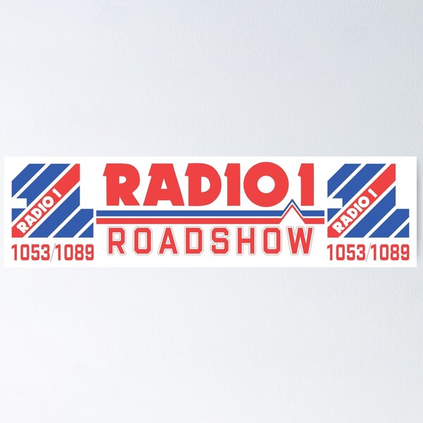 Artikel-Vorschau von Radio 1 Roadshow-Logo, designt und verkauft von Lick-Design.