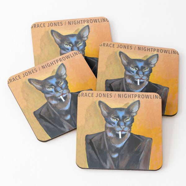 Item preview, Grace Jones Classic album Nightclubbing - Cat style designed and sold by ElGatoPainter.