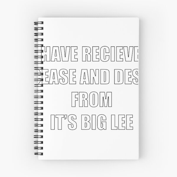 Item preview, I have received a cease and desist from big lee designed and sold by curtrasoda.