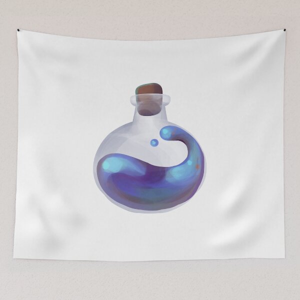 Item preview, Magic Potion blue healing water designed and sold by cu-b3.
