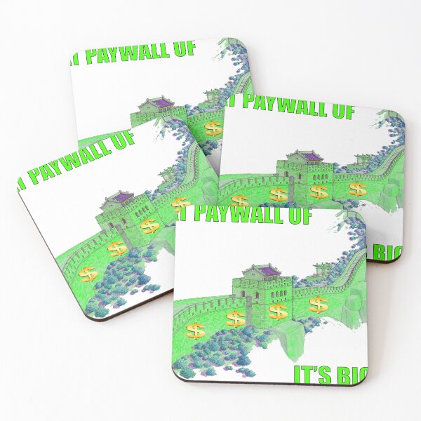 Item preview, The Great Paywall of Big Lee designed and sold by curtrasoda.
