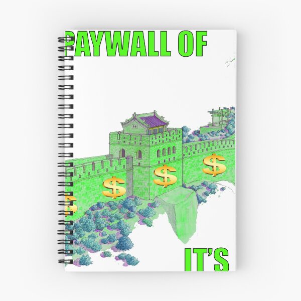 Item preview, The Great Paywall of Big Lee designed and sold by curtrasoda.