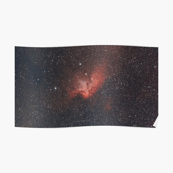 Sorcerer's Nebula - NGC7380 Poster