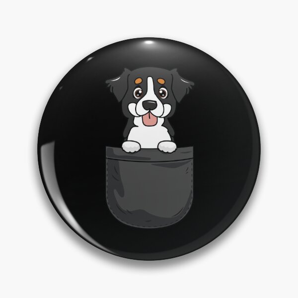 Item preview, Bernedoodle In Pocket Dog Cute designed and sold by rafaeltto.