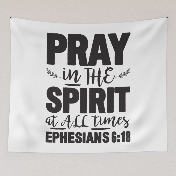 Item preview, Ephesians 6:18 Pray in the Spirit designed and sold by plushism.