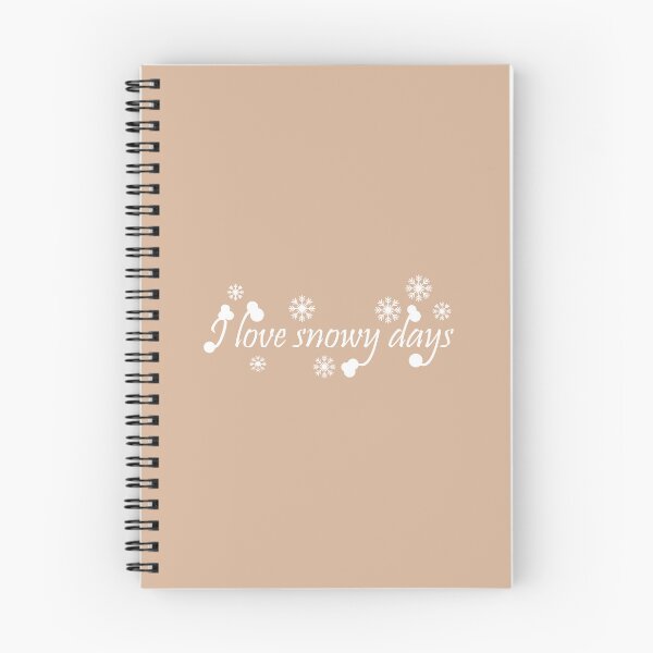 Item preview,  I love snow days -- winter mood for winter lovers designed and sold by PastaPrint.