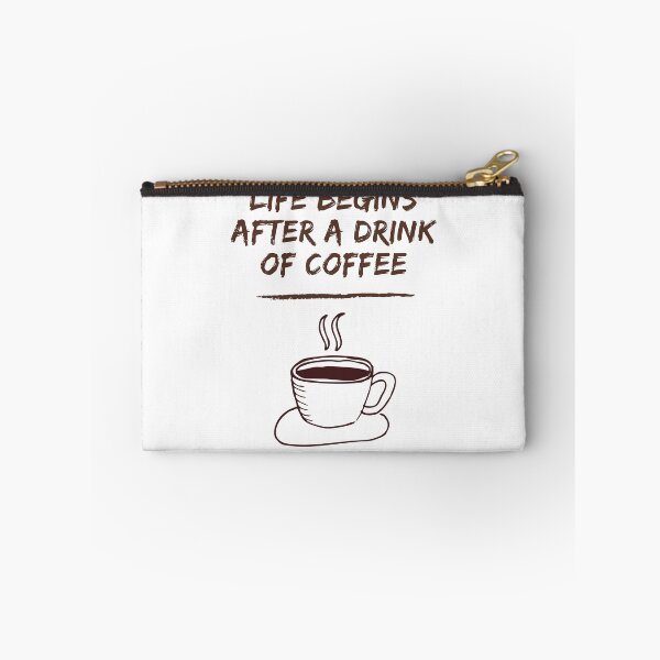 Item preview, Life Begins After A Drink Of Coffee designed and sold by ExploreTheStore.