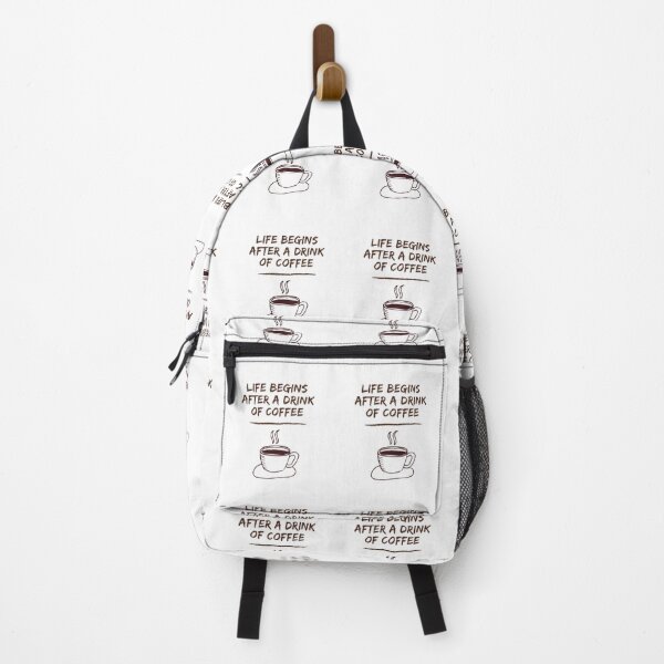 Item preview, Life Begins After A Drink Of Coffee designed and sold by ExploreTheStore.