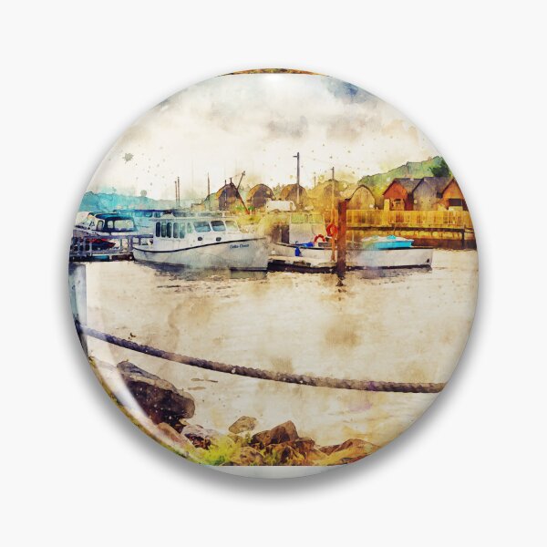 Item preview, Fishing Boats at Montague PEI designed and sold by Robert Alsop.