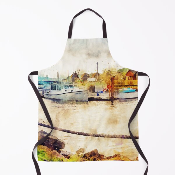Item preview, Fishing Boats at Montague PEI designed and sold by Robert Alsop.
