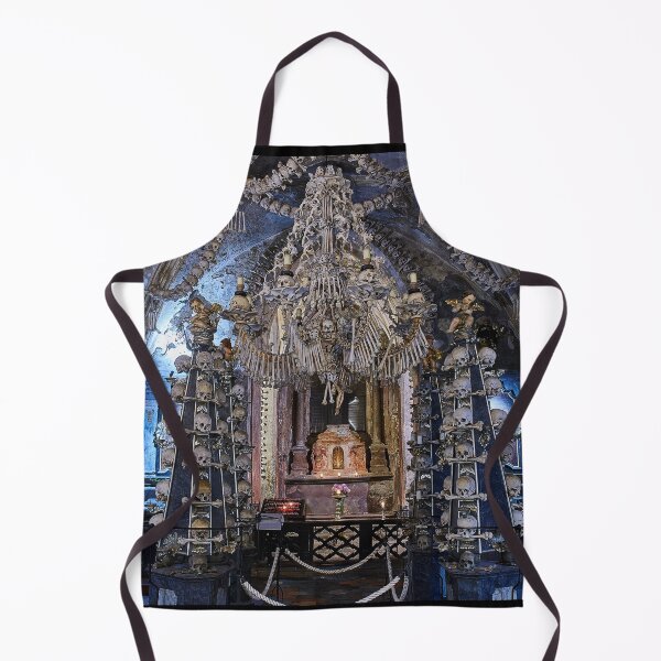 Item preview, Sedlec Ossuary Interior Photo Art, Skull Bone Church designed and sold by Sedlec Ossuary Project.