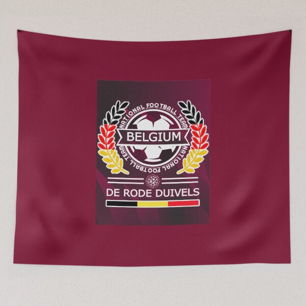 Artikelvorschau, BELGIEN: Top New Merch für Fußballfans und Fußballfans WM-Auftakt, es kommt nach Hause, bleib ruhig, entworfen und verkauft von Design Repo.