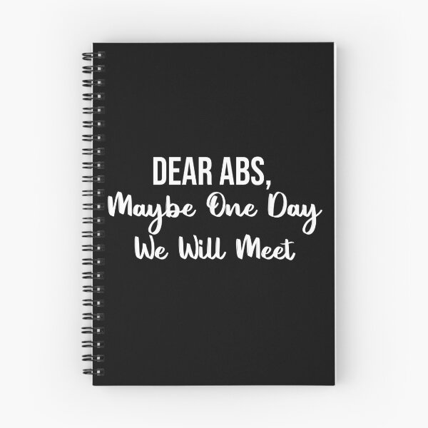 Item preview, Dear Abs, Maybe One Day We Will Meet designed and sold by DesignsForest.