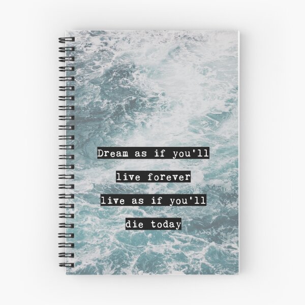 Item preview, Dream And Live (Waves) designed and sold by Mangobarbecue.