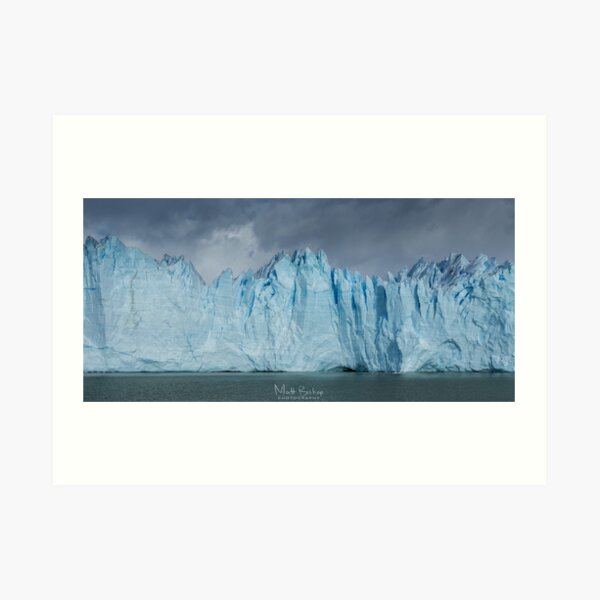 perito moreno glacier Art Print