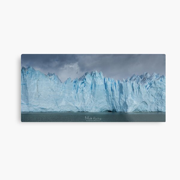 perito moreno glacier Metal Print