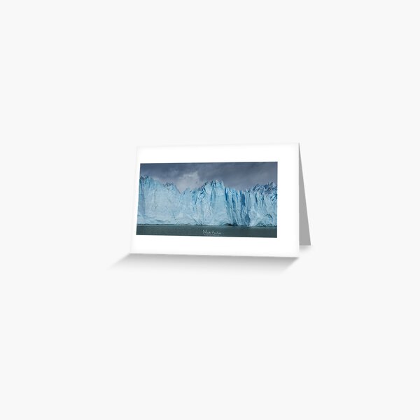 perito moreno glacier Greeting Card