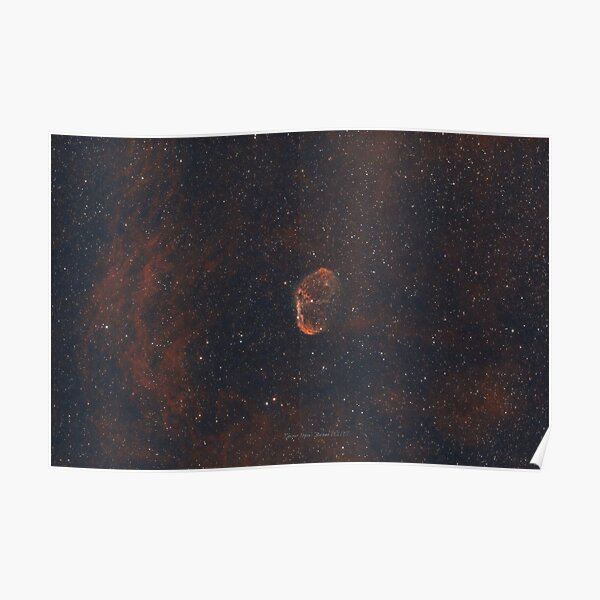 Crescent Nebula - NGC6888 Poster