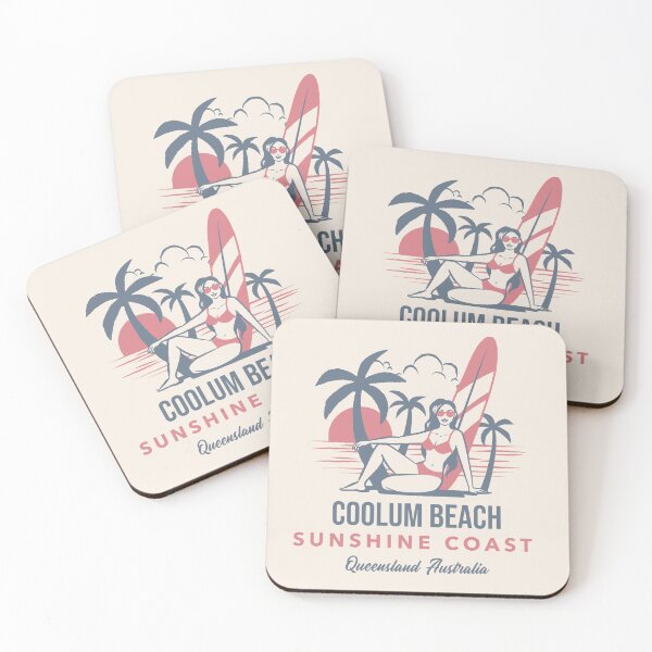 Item preview, Vintage Coolum Beach Sunshine Coast Queensland designed and sold by TamGustam.